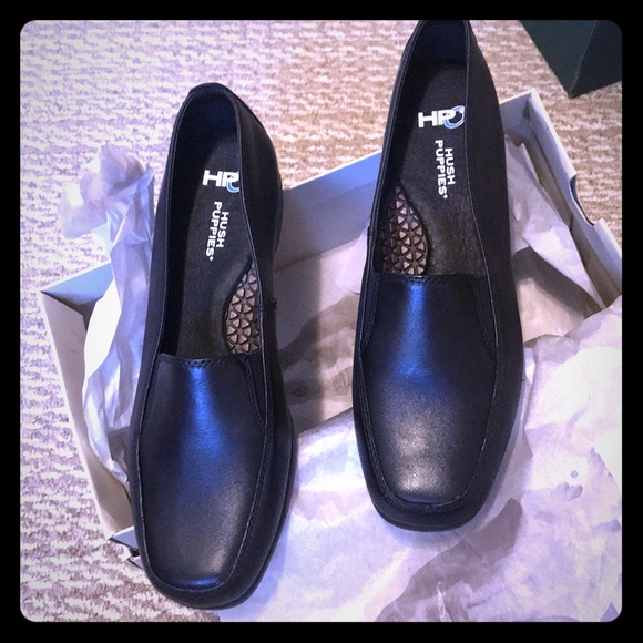 hush puppies cahill black